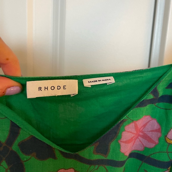 RHODE Green Dress - Picture 7 of 11